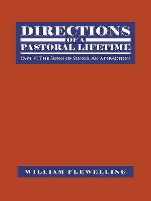 cover image of Directions of a Pastoral Lifetime